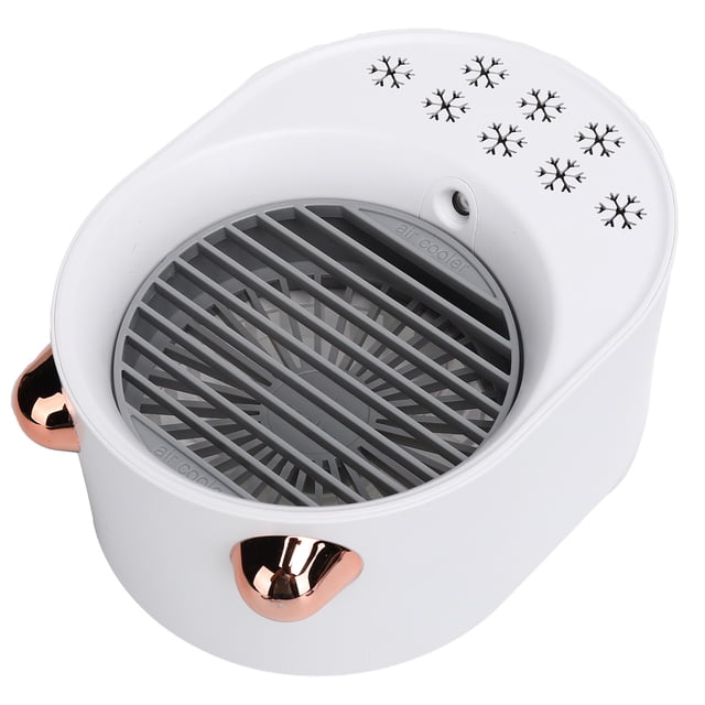 Enfriador de Aire, Ventilador de Aire Acondicionado 3 Engranajes Ventilador de Enfriador de Aire de Viento para ViJes al Aire Libre Camping Senderismo para la Escuela de la