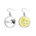 thumbnail image 1 of Feliz el temor a los fantasmas de Halloween Pendiente Sol Flor Pendiente Joyas Moda Unbranded M, 1 of 3