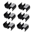 thumbnail image 1 of 12 protectores de tubo en forma de U para patas de silla, rectangulares de 25 mm, silenciosos, fáciles de instalar, se deslizan suavemente gracias a s, 1 of 9