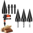thumbnail image 2 of Electric Hand Drill Splitting Drill Bit High Carbon Steel Wood Splitter Tool, 2 of 9