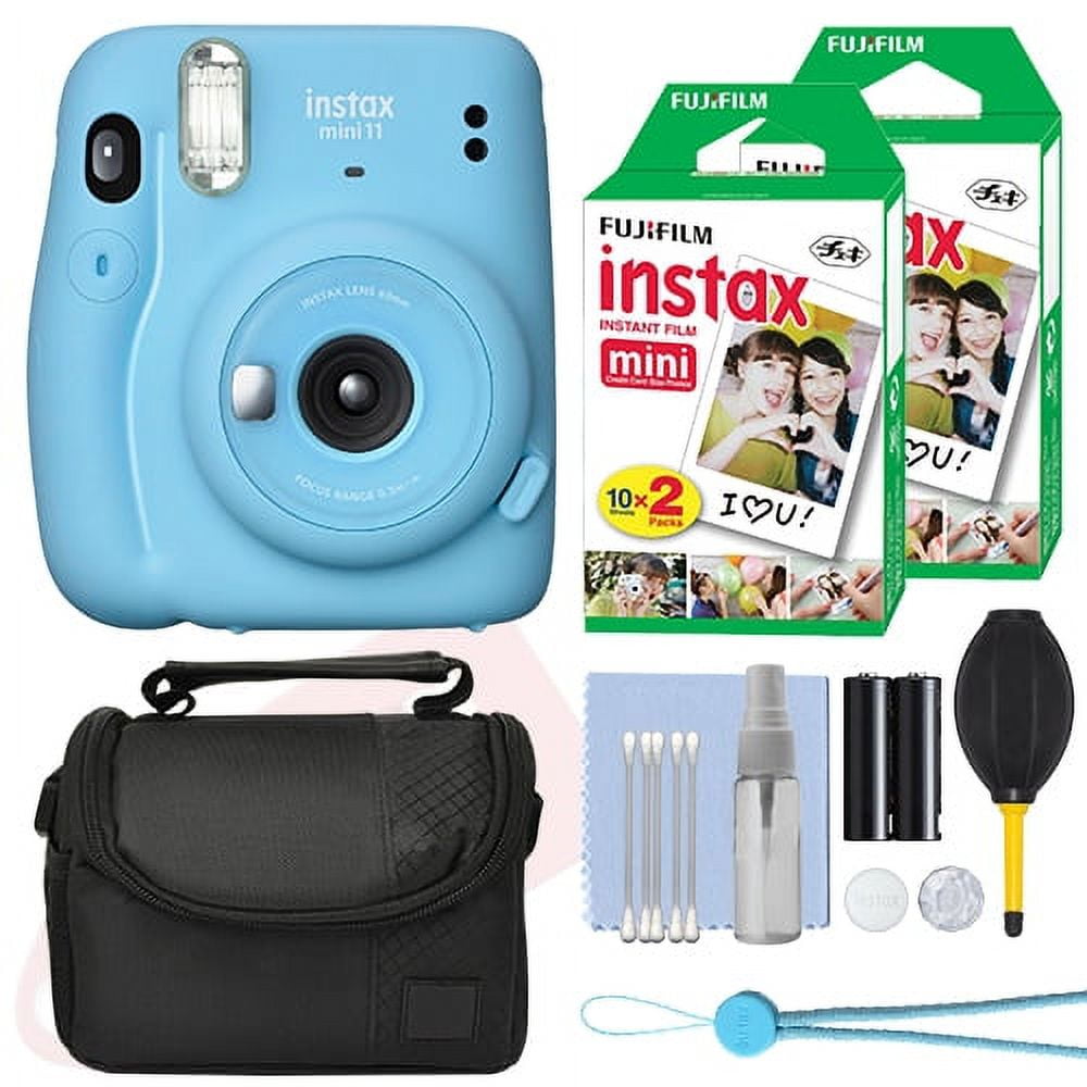 Fujifilm Instax Mini 11 Instant Fuji Film Camera Blush Pink + 40