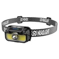 thumbnail image 1 of Linterna frontal LED COB, ángulo ajustable, para exteriores, para acampar, senderismo, aventura, 1 of 5