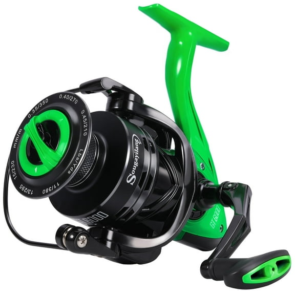 MixMart Fishing Reel - 5.2:1 High Speed Spinning Reel Lightweight 11 1BB Ultra Smooth