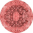 thumbnail image 1 of Ahgly Company Indoor Round Persian Red Traditional Area Rugs, 7' Round, 1 of 4
