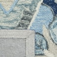 thumbnail image 6 of SAFAVIEH Suzani Mckenzie Abstract Area Rug, Blue/Ivory, 3' x 5', 6 of 7
