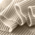 thumbnail image 5 of MVRLSH Women's Oversized Sweaters for Women Lightweight Wool Knit V Neck Long Sleeve Casual Loose Pullover Fall Fashion Tops Cardigan Sweater Brown - L, 5 of 6