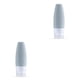thumbnail image 3 of Matsuzay Botella dispensadora de viaje Gel de ducha de dientes Artículos de tocador Tubo exprimidor Contenedor dispensador Cuidado personal Azul 90ML 2Conjunto, 3 of 6