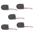 thumbnail image 1 of pitrice Button Cell Holder Small Case Portable Socket Storage Box Cover with On-off Switch Supplies Accessories Fittings Black 5pcs 1Set, 1 of 6