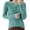 Green, variant on Sweaters For Women, Fall Sweaters For Women, Henley V‑Neck Knit Pullover Sweater, Button Placket Long Sleeve Terylene Knit Tops S‑XXL Plus Size Friendly
