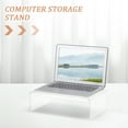 Axio Clear Acrylic Monitor Riser Home Laptop Riser Stand Office