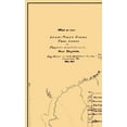 Historic Mine Map Loup Piney Divide Coal Lands West Virginia