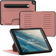 ZUGU CASE for iPad 10.2 Inch 7th / 8th / 9th Gen (2021/2020/2019) Protective, Thin, Magnetic Stand, Sleep/Wake Cover - Desert Rose