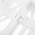 thumbnail image 4 of BESTYASH Support avec Roulettes Tour d'Ordinateur Blanc Lot de 1, 4 of 8