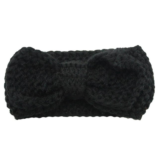 Headwear Venda Del Banda Para La Cabeza Banda Para El Cabello niño Recién Nacido Del Cabello - Negro