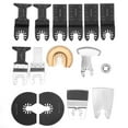 thumbnail image 1 of 15 Pcs Lames de Scie Oscillantes Universelles Outil de Coupe Multifonctionnel en Acier à Haute Teneur en Carbone, 1 of 10