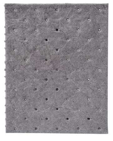 Absorbent Pad,Medium,White,18 gal.,PK100 3M MCP-P1715