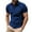136#Navy, variant on Shirts for Men Slim Fit Short Sleeve Golf Shirts Fashion Casual Buttons Lapel Business Casual Shirt