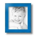 thumbnail image 2 of ArtToFrames 6" x 7" Bright Blue Picture Frame, 6x7 inch Blue Wood Poster Frame (WOM-4751), 2 of 8