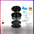 thumbnail image 1 of Accesorios para freidoras de aire aptos para juego de parrilla para tartas de 8 en 13 para freidoras de 4,0 a 5,8 qt, 1 of 5