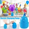 thumbnail image 2 of electric Air pump - Portable Inflator, air Blower for All Party balloons, Great for Long Animal Twisty Curly balloon, Foil balloons (Sky Blue), 2 of 9