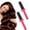 Hot Pink, variant on Straight & Curler Hair Styling Tools 2Pcs Hair Curling Roll Comb Round Hair Brush Teeth Round Brush for Effortless Curls and