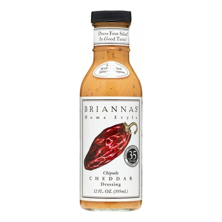 Briannas Home Style Dressing, Chipotle Cheddar, 12.0 Fl (Best Item At Chipotle)