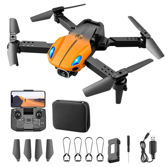 Dron de Control Remoto Bearachild 2.4G Evitación de Obstáculos Negro Tipo 1 Accesorios para aéreos Naranja Tipo 3