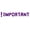 Purple, variant on Printtoo Important Self Inking Rubber Stamp Pre-Inked Office Stamp- Home Office Business Stationery, Black- 42 x 9 mm