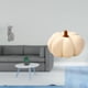 thumbnail image 2 of Estatua De Calabaza De Gato, Figura Decorativa De Resina, Adorno Coleccionable De Escritorio, Escultura De Animal, Cojín De Peluche Para Entrada, Estantería, Sala De Estar, Dormitorio, Sofá, 2 of 8