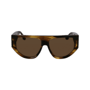 VICTORIA BECKHAM sunglasses VB676S FEMALE 55/14/145 318 STRIPED KHAKI
