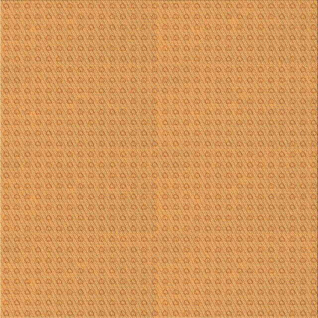 Ahgly Tapis de Zone Carré Transitionnel Néon Orange Lavable en Machine, 5 Pieds Carré