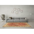thumbnail image 3 of Ahgly Company Indoor Rectangle Medallion Brown Traditional Area Rugs, 8' x 12', 3 of 4