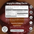 thumbnail image 3 of Lemme Purr Vaginal Probiotic Gummies for Women - Promotes pH Balance, Healthy Vaginal Odor & Urinary Tract Health w/Lactobacillus Blend, Pineapple & Vitamin C, 60 Count, 3 of 7