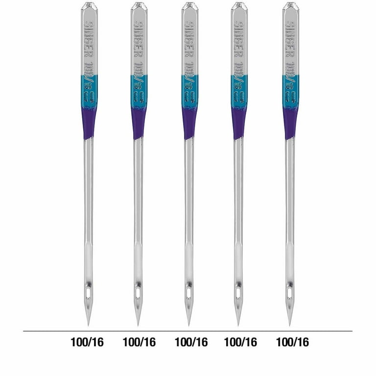 SINGER Heavy Duty Size 100/16 Denim Sewing Machine Needles SINGER Heavy Duty Size 100/16 Denim Sewing Machine Needles