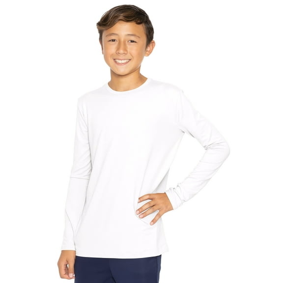 Stretch Is Comfort Boy's Oh so Soft Long Sleeve Top | Child Size 6 -14