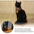 thumbnail image 4 of CHAO Joyería De Gato Egipcio, Decoración De Estatua De Resina Exótica De Resina De Diosa Egipcia Antigua, Adecuada para El Hogar, Oficina, Restaurante, Hotel, Coche, Fiesta, 4 of 5