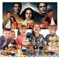 thumbnail image 5 of Twilight Party Supplies Birthday Decorations Plates Banner Kids Cake Toppers Set Decor, 5 of 8