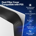 thumbnail image 6 of Dust Cover Net Compatible with PS5 Console(Long Version), Anti-Dust Protector Filter Middle Skin, Dust Plugs and Thumb Grips Accessories Compatible with PlayStation 5 Disc/Digital Version Console, 6 of 6