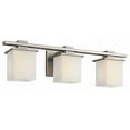 thumbnail image 2 of 3 Light Transitional Vanity Light Damp Location Rated with Soft Contemporary Style 6.5 inches Tall By 24 inches Wide-Antique Pewter Finish Bailey, 2 of 3