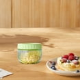 thumbnail image 6 of SLYNSHome Stackable Glass Jars Wetproof Sealed Transparent Kitchen Storage Jar for Snacks Dried Fruit with Air-Tight Lid Space-Saving - S, 6 of 7