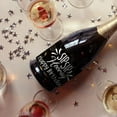 thumbnail image 6 of 40PCS Happy Birthday Wine Bottle Label Stickers Black Gold Mini Champagne Labels Celebrating Adhesive Label Wine Bottle Decorations, 6 of 9