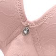 thumbnail image 6 of Women High Support Front Closure Bra Full Cup No Underwire Brassieres Minimizer Underwire Comfortable Everyday Bralette, 6 of 6