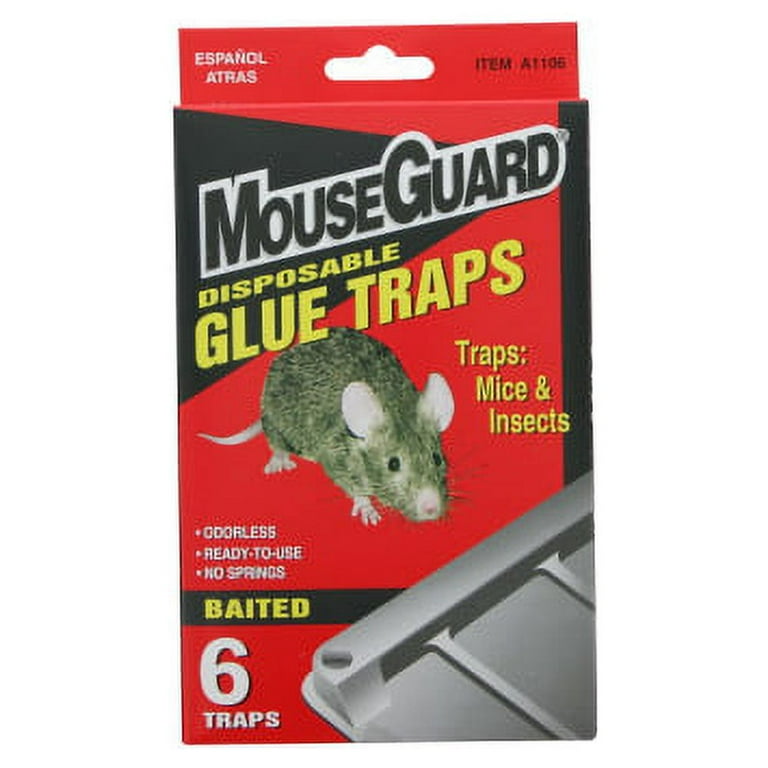 PestGuard MouseGuard Twin Wound Spring Metal Bait Pedal Mouse