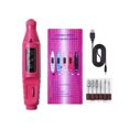 thumbnail image 2 of Minnieouse Juego de molino de manicura portátil Precisión y confiabilidad On-Go Máquina de mejora de uñas portátil Taladro Pluma de talla Juegos de manicura  versión mejorada Rose Red USB, 2 of 6