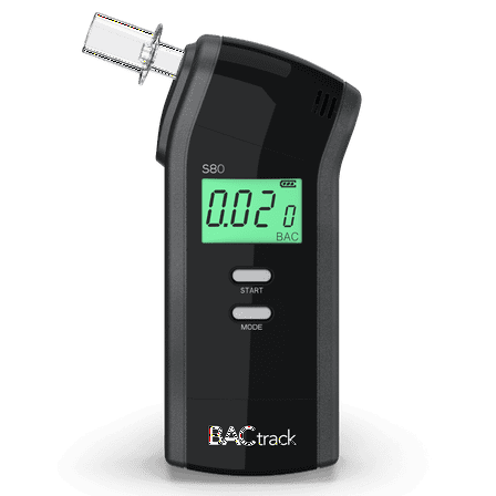 BACtrack S80 Breathalyzer | Professional-Grade Accuracy | DOT & NHTSA Approved | FDA 510(k) Cleared | Portable Breath Alcohol Tester for Personal & Professional Use