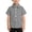 Black, variant on Boys Button Down Shirt Toddler Short Sleeve Striped Seersucker Hawaian Summer Casual Beach Holiday Comfortable Lightweight Vacation Party Fashion Trendy