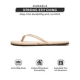 thumbnail image 3 of Sandalias tipo flip flop Project Cloud color beige de cuero vegano talla 9, 3 of 5