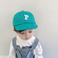 thumbnail image 5 of Gorra de béisbol para bebé niño, sombrero para el sol con letras, sombrero para el sol para bebé niño y niña, 5 of 5