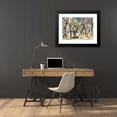 thumbnail image 4 of Workshop of Hans Holbein the elder 24x19 Black Modern Framed Museum Art Print Titled - The Meeting of Abraham and Melchizedek (1500), 4 of 5