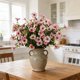 thumbnail image 4 of Artificial Eucalyptu And Violet Plastic Flowers Outdoor Home And Garden Decorative Bouquets, 4 of 6